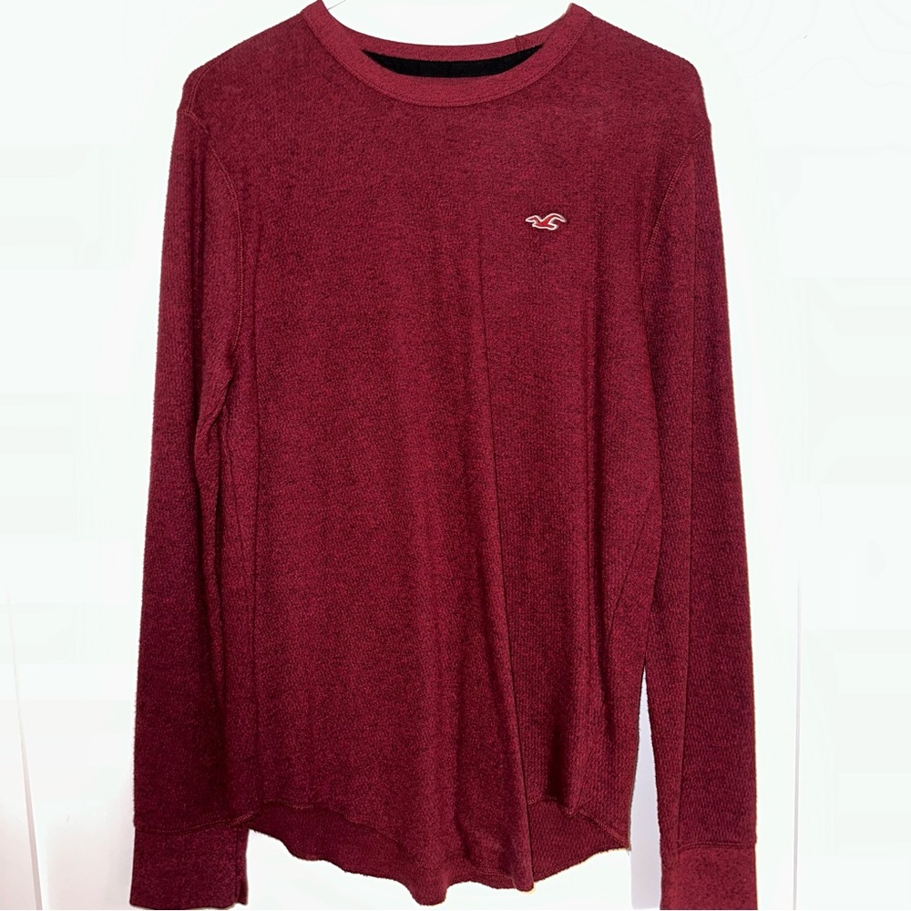 Hollister Crewneck Knit Long Sleeve Tee